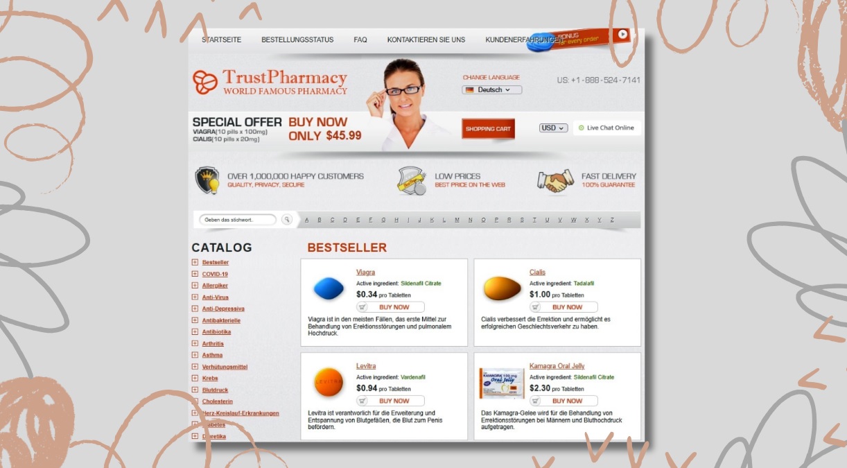 Trust Pharmacy - Top-Apotheke in Deutschland